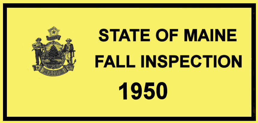 (image for) 1950 Maine fall Inspection